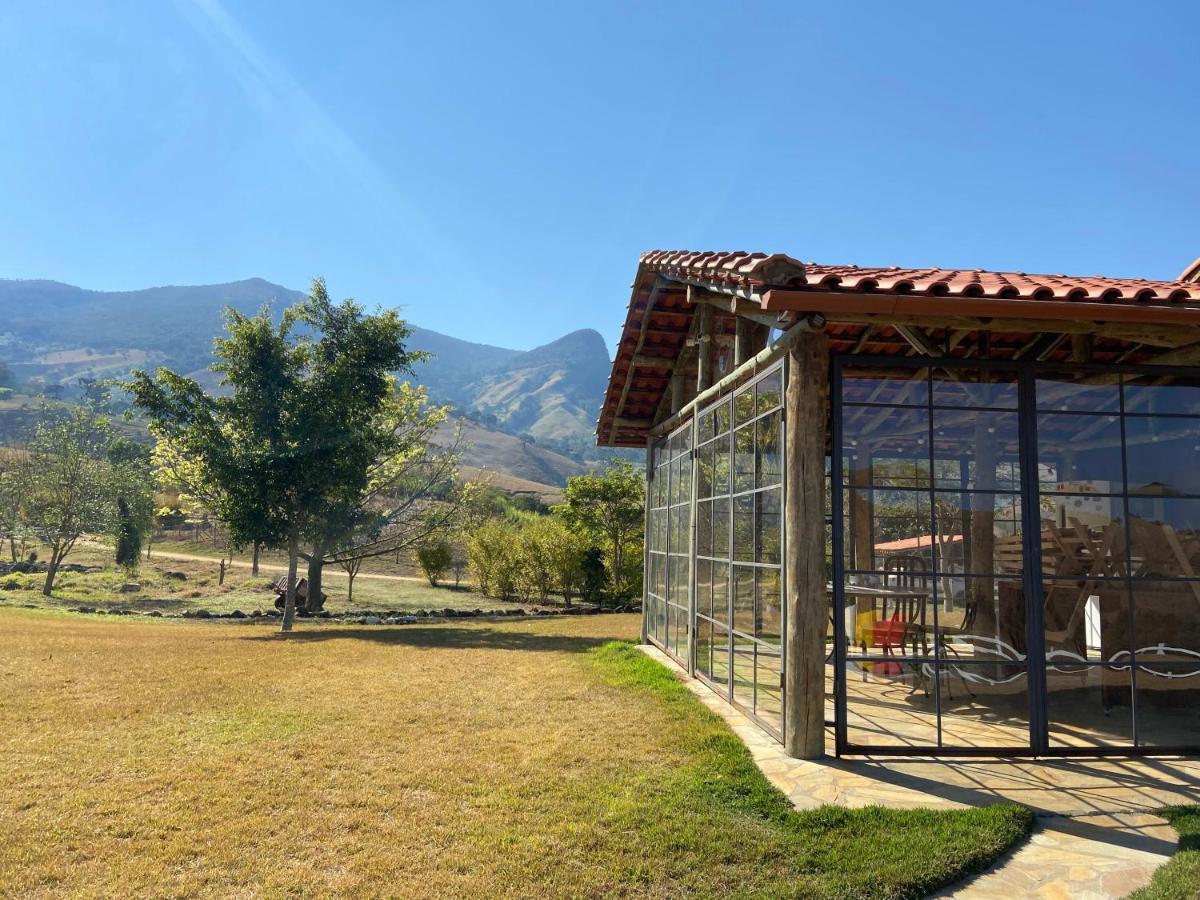 Villa Quinta Do Papagaio Pouso Alto Exterior foto