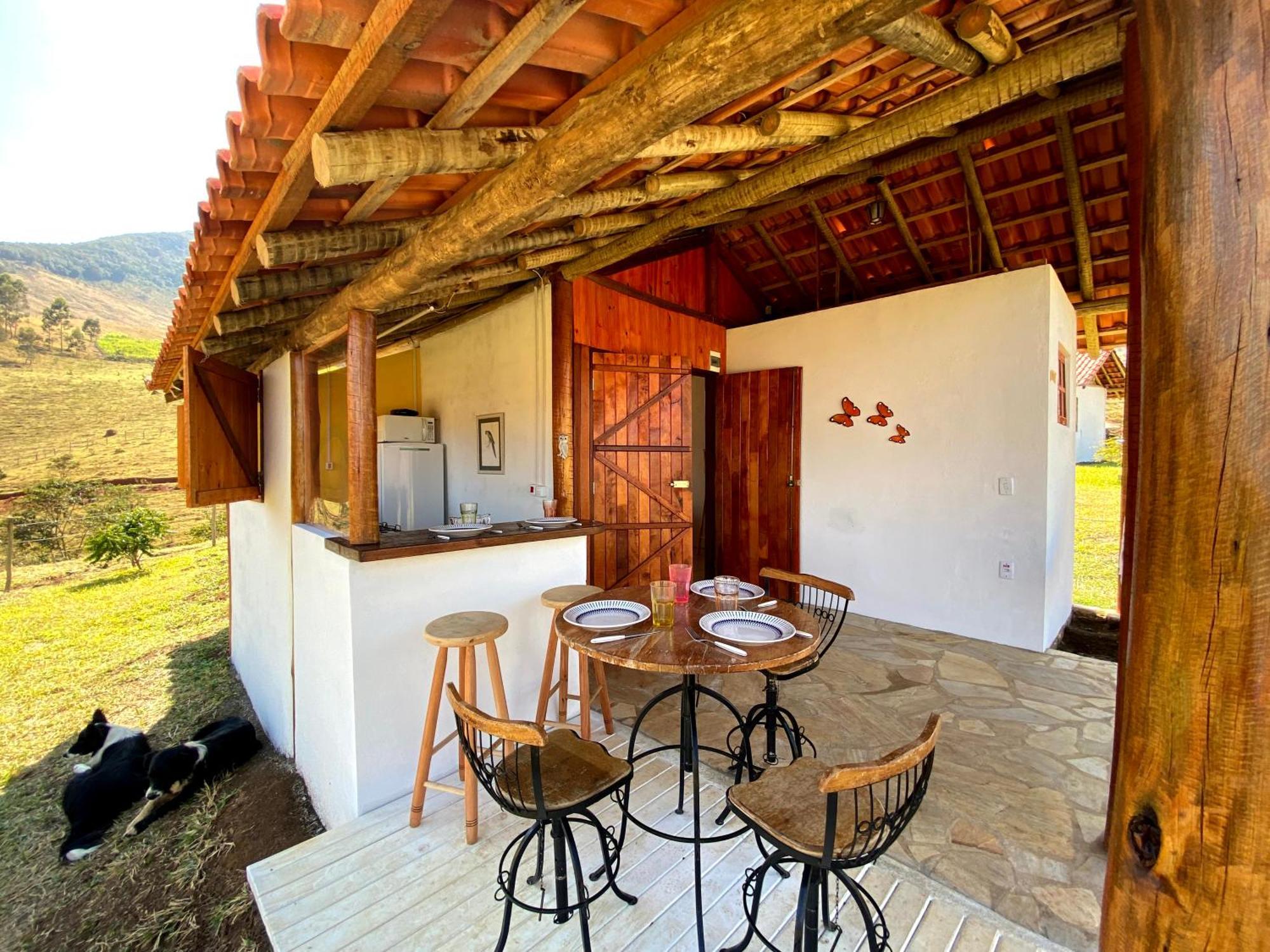 Villa Quinta Do Papagaio Pouso Alto Exterior foto